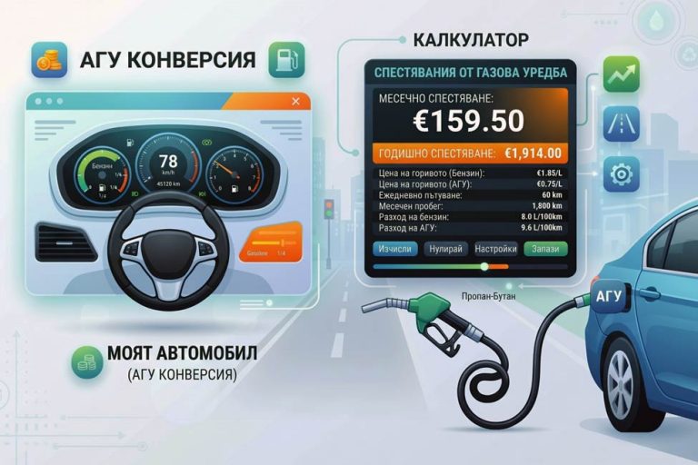 Безплатен онлайн калкулатор за газова уредба (АГУ)